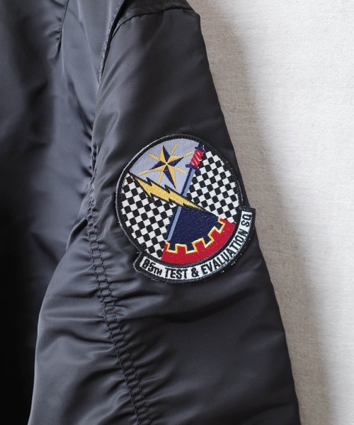 セール】【T7】【HOUSTON】PATCH CWU-36/P FLIGHT JACKET(85TFS