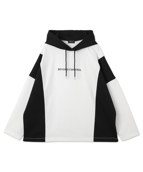 BROWNY(ブラウニー)の「BROWNY/ドルマンポンチフードロンT(Tシャツ/カットソー・メンズ・ブルー/ホワイト・MEDIUM/LARGE)」の17枚目の写真