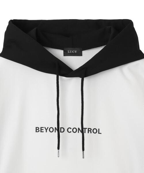 BROWNY(ブラウニー)の「BROWNY/ドルマンポンチフードロンT(Tシャツ/カットソー・メンズ・ブルー/ホワイト・MEDIUM/LARGE)」の19枚目の写真
