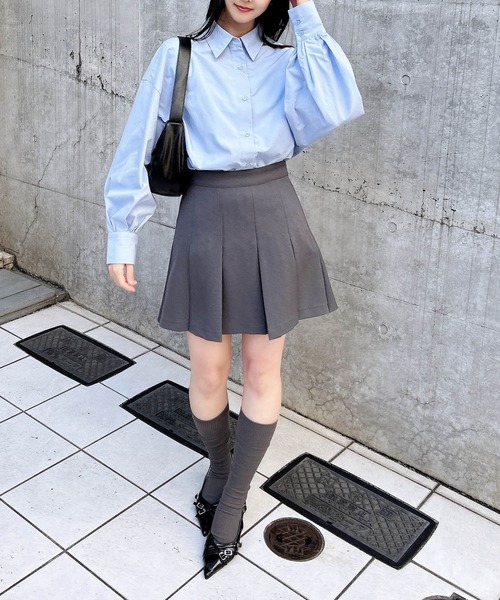 INGNI(イング)の「アソートBIGシャツ(シャツ/ブラウス・レディース・ブルー系1/ホワイト系8/サックスブルー・M)」の16枚目の写真