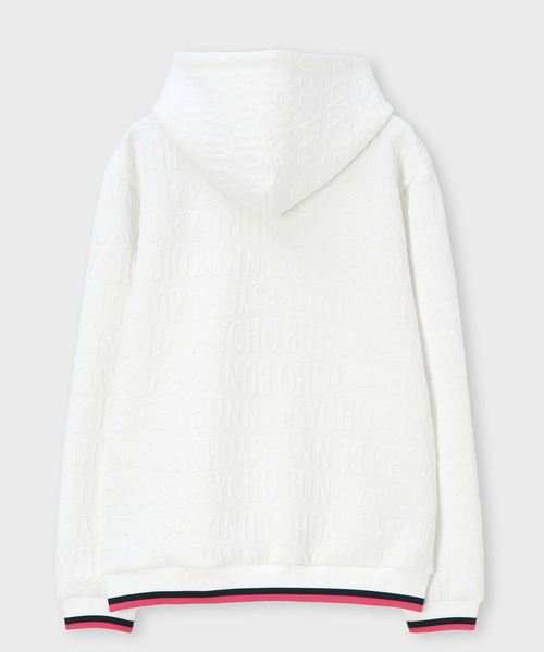 Psycho Bunny（サイコバニー）の「[GOLF][WOMEN]フォントジャガード パーカ（パーカー・レディース・ホワイト・2/1）」の3枚目の写真