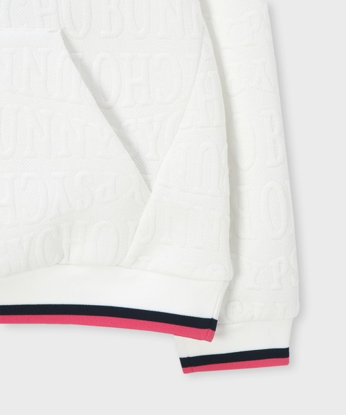 Psycho Bunny（サイコバニー）の「[GOLF][WOMEN]フォントジャガード パーカ（パーカー・レディース・ホワイト・2/1）」の5枚目の写真