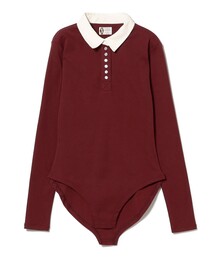 Ray BEAMS | 【別注】PENNEY'S / ボディスーツ ヘンリーネック トップス(Tシャツ/カットソー)