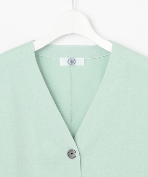 J.PRESS(ジェイプレス)の「【洗える】Cotton Acetate ドルマンスリーブ カーディガン(カーディガン/ボレロ・レディース・ベージュ系/ライトグリーン系/ネイビー系/ホワイト系・T13/T15)」の18枚目の写真
