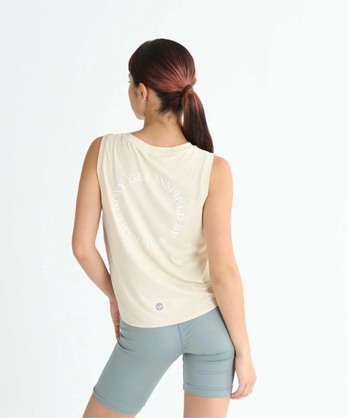 ROXY(ロキシー)の「GET ISNPIRED /ロキシー水陸両用バックプリントクロップド丈タンクトップ(タンクトップ・レディース・ブラック/カーキ/ベージュ・SMALL/MEDIUM/LARGE)」の10枚目の写真
