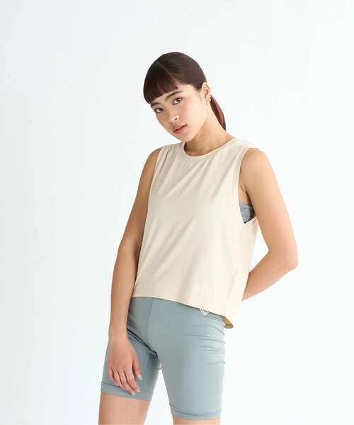 ROXY(ロキシー)の「GET ISNPIRED /ロキシー水陸両用バックプリントクロップド丈タンクトップ(タンクトップ・レディース・ブラック/カーキ/ベージュ・SMALL/MEDIUM/LARGE)」の14枚目の写真