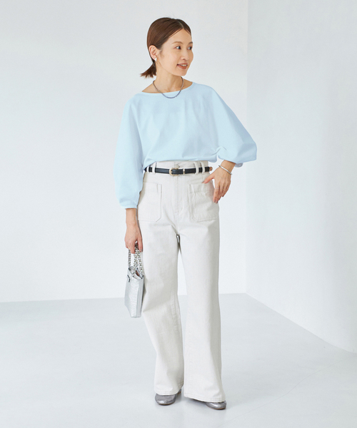 IENA｜《WEB・一部店舗限定》コットンストレッチバルーン