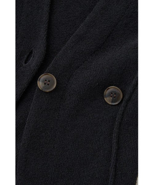 M_（エムアンダーバー）の「【M_】KNIT ジャケット（その他アウター・レディース・アイボリー/ブラック・FREE）」の14枚目の写真