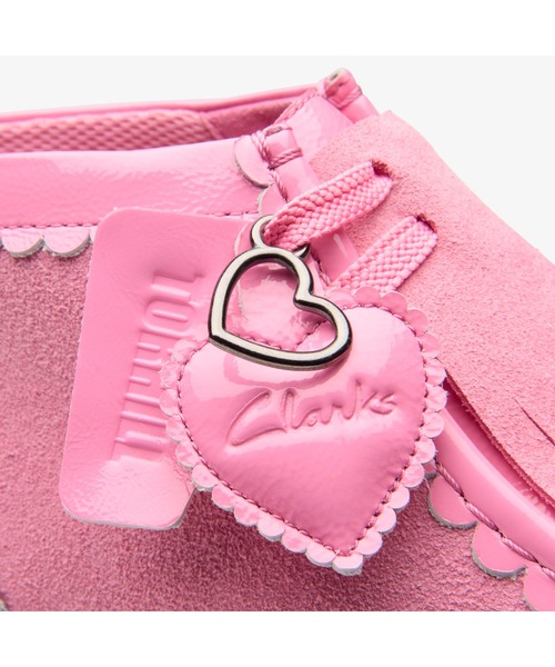 Clarks トーヒルハート ピンクコンビ Torhill Heart / トーヒルハート （ピンクコンビ） -Clarks