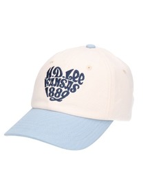 Lee | Lee(リー)レタリングロゴ ハートマーク刺繍コットンツイルキャップ メンズ レディース ユニセックス(キャップ)