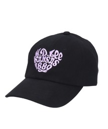 Lee | Lee(リー)レタリングロゴ ハートマーク刺繍コットンツイルキャップ メンズ レディース ユニセックス(キャップ)