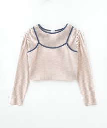 ROSE BUD｜ローズバッドのトップス（ストライプ柄）通販 - ZOZOTOWN