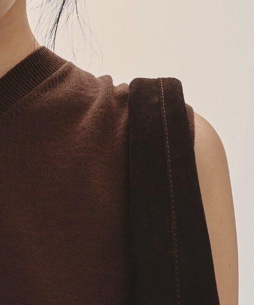 TODAYFUL（トゥデイフル）の「TODAYFUL Round Leather Bag（ハンドバッグ・レディース・ダークブラウン・FREE）」の3枚目の写真