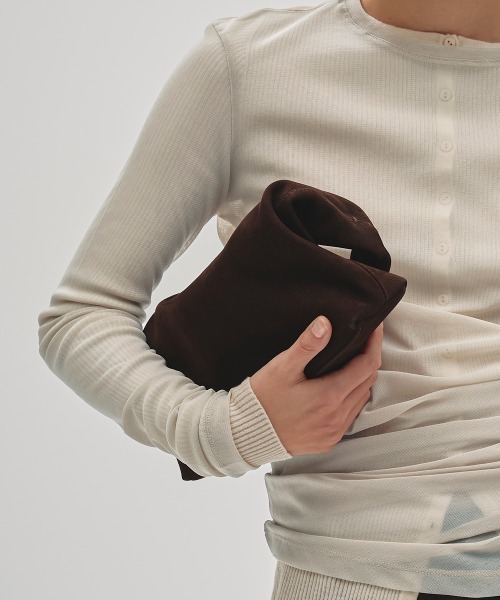TODAYFUL（トゥデイフル）の「TODAYFUL Round Leather Bag（ハンドバッグ・レディース・ダークブラウン・FREE）」の5枚目の写真