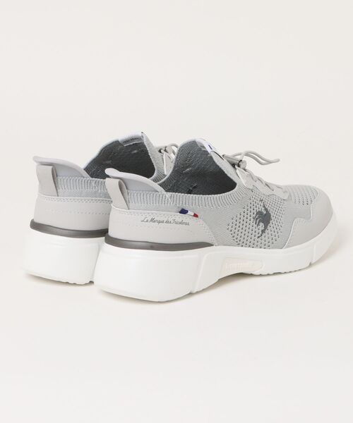 le coq sportif(ルコックスポルティフ)の「《le coq sportif》LCS ロワール(スニーカー・レディース・グレー×ホワイト・23.5cm/24.5cm/24.0cm/23.0cm)」の2枚目の写真