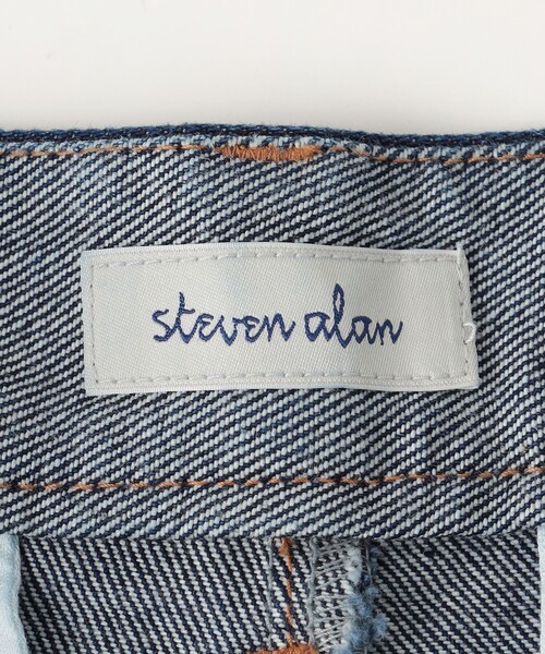 Steven Alan（スティーブンアラン）の「＜Steven Alan＞13OZ デニム タルパンツ（デニムパンツ・レディース・ネイビー/ホワイト/ブラック・S/XS/L/M）」の5枚目の写真