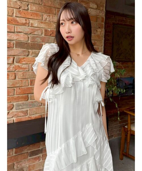 dazzlin（ダズリン）の「バリエフルイドワンピース（ワンピース）」 - WEAR