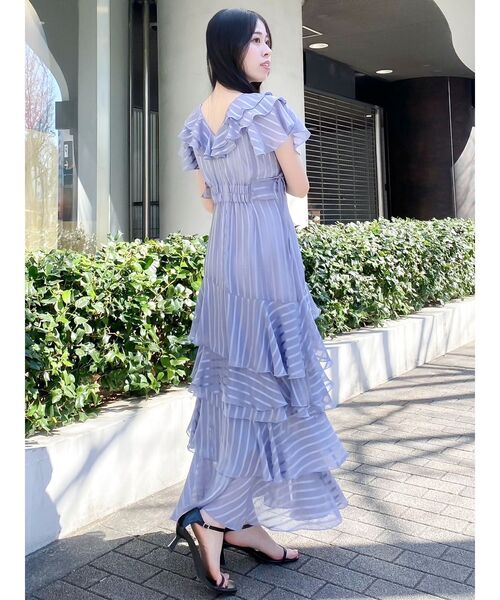 最終値下げ‼️ dazzlin ダズリン　バリエフルイドワンピース　Sサイズ セール】バリエフルイドワンピース（ワンピース）｜dazzlin