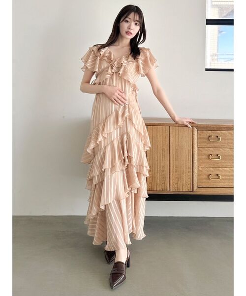 dazzlin（ダズリン）の「バリエフルイドワンピース（ワンピース）」 - WEAR