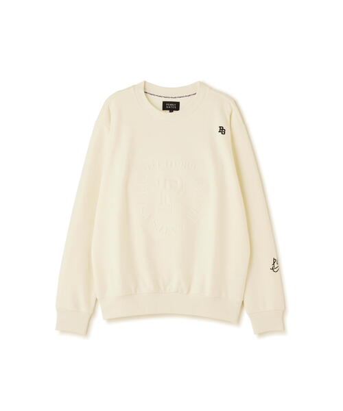 PEARLYGATES C/Peダンボールクルーネックプルオーバーサイズ0未使用 セール】【PEARLY GATES】C/Peダンボールクルーネックプル