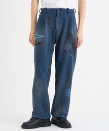 パンツ KHOKI 25AW Gattherdetail camouflagepants Gatther-detail camouflage pants | KHOKI（コッキ） |Good Wood