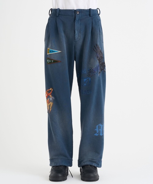 新品 KHOKI 25ss ビンテージエフェクトパンツ サイズ1 新品 KHOKI 25ss ビンテージエフェクトパンツ サイズ1 新品 KHOKI 25ss