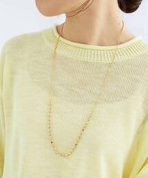 ボールチェーンスライドネックレス