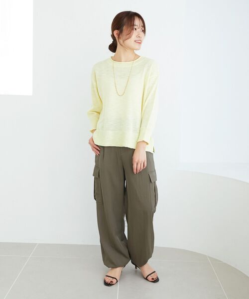 le.coeur blanc(ルクールブラン)の「ボールチェーンスライドネックレス(ネックレス・レディース・ゴールド・FREE)」の7枚目の写真