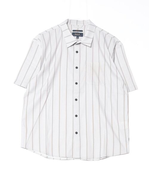 ROARK REVIVAL（ロアークリバイバル）の「【ROARK】"VERTICAL STRIPE" BLESS UP SS（シャツ/ブラウス・メンズ・ホワイト系その他・X-LARGE/LARGE/MEDIUM）」の4枚目の写真