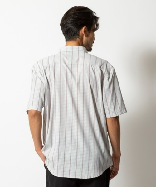 ROARK REVIVAL（ロアークリバイバル）の「【ROARK】"VERTICAL STRIPE" BLESS UP SS（シャツ/ブラウス・メンズ・ホワイト系その他・X-LARGE/LARGE/MEDIUM）」の3枚目の写真