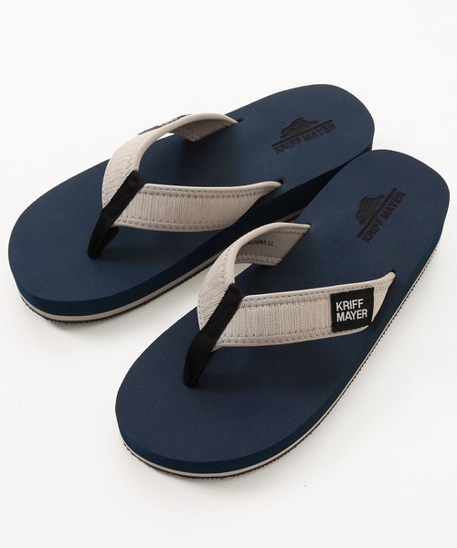 KRIFF MAYER（クリフメイヤー）の「トングサンダル（サンダル・メンズ・ネイビー/ブラック・SMALL/X-LARGE/LARGE/MEDIUM）」の2枚目の写真
