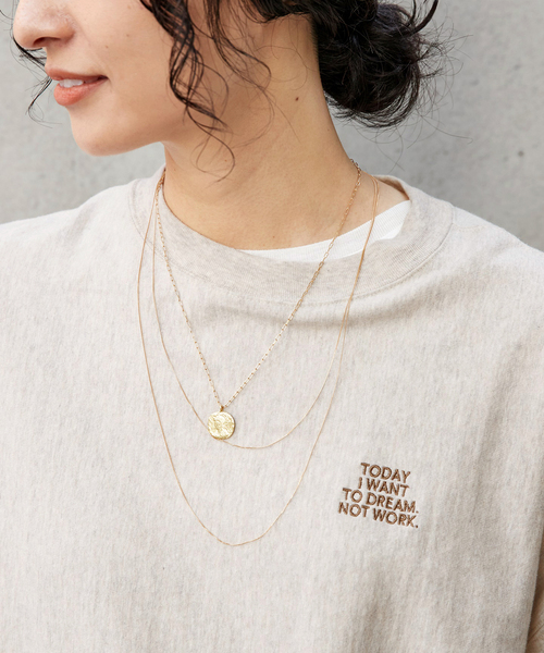 GIGI（ジジ）の「【GIGI/ジジ】ゴールドラインネックレス（ネックレス・レディース・ゴールド・FREE）」の8枚目の写真