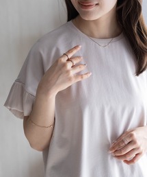 HusHusH | HusHusH 袖フリルプルオーバー(Tシャツ/カットソー)