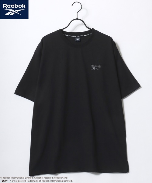 Reebok（リーボック）の「Reebok/リーボック 別注 オーバーサイズ ロゴ ワンポイント刺繍 半袖Tシャツ/無地T/レディース メンズ（Tシャツ/カットソー・メンズ・ホワイト系その他/ブラック系その他/ホワイト系その他2/ネイビー/ブラック/ホワイト・M/L/LL）」の18枚目の写真