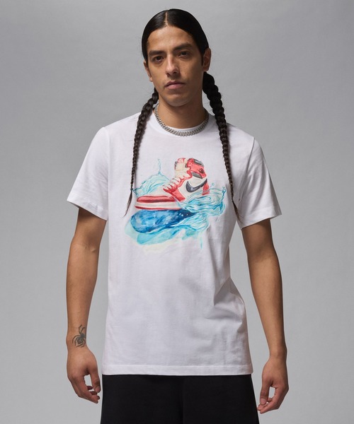 NIKE☆ジョーダン FLT ESS OVS GFX クルー Tシャツ ジョーダン メンズ レディス バスケットボール 半袖Tシャツ FLT