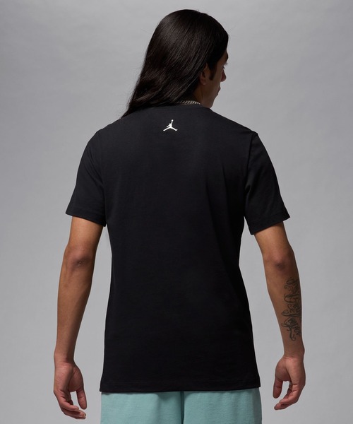 JORDAN BRAND（ジョーダンブランド）の「JORDAN BRAND M J FLT ESS AJ1 SS CREW / ジョーダンブランド ジョーダン FLT ESS AJ1 クルー S/S Tシャツ / NIKE【SP】（Tシャツ/カットソー・メンズ・ブラック/ホワイト・S/M/L/XL/XXL）」の7枚目の写真