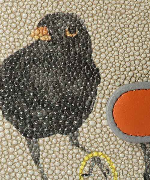 HIROKO HAYASHI（ヒロコハヤシ）の「MERLO（メルロ）薄型二つ折り財布（財布・レディース・ライトオレンジ系1・00）」の11枚目の写真