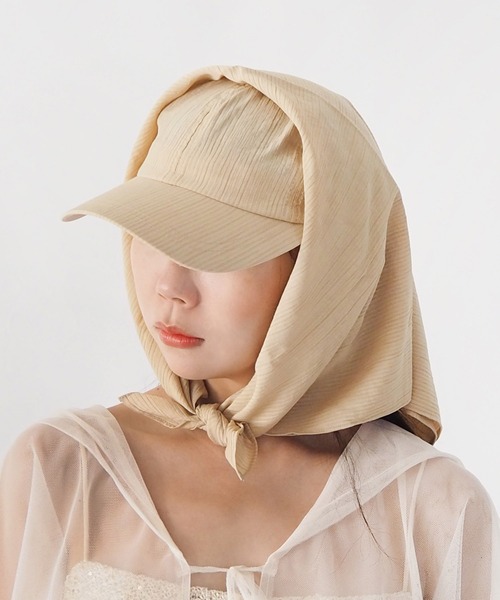 CONTROL FREAK(コントロールフリーク)の「CONTROL FREAK(コントロールフリーク)シアーターバン付きキャップ(キャップ・レディース・ブラック/レッド/ベージュ・FREE)」の3枚目の写真