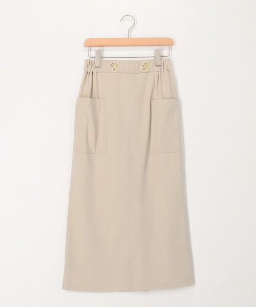 MICO COULIER（ミコクリエ）の「CICA配合サークルストレッチスカート（スカート・レディース・ベージュ/ブラック・38/36）」の10枚目の写真