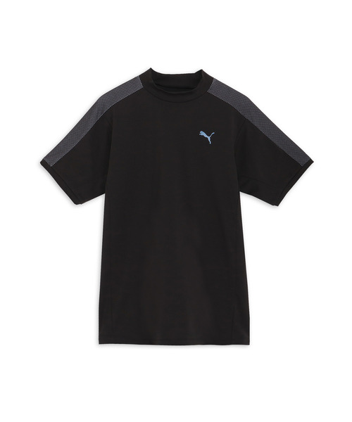 PUMA(プーマ)の「PUMA プーマ メンズ ゴルフ PF テック ライン 3D モックネック 半袖 シャツ(Tシャツ/カットソー・メンズ・ホワイト系その他/ブラック/ライトブルー・LARGE/MEDIUM/XX-LARGE/SMALL/X-LARGE)」の10枚目の写真