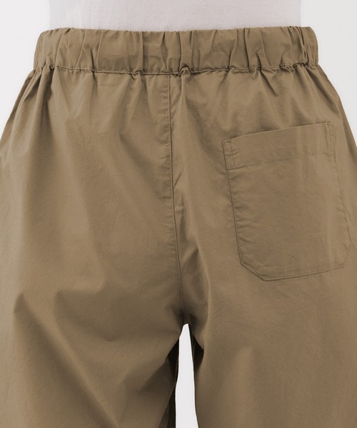 無印良品（ムジルシリョウヒン）の「婦人　洗いざらし　ブロードショートパンツ（その他パンツ・レディース・ブラック/ライトピンク/カーキ/ダークネイビー/キャメル/ベージュ・M/S/XL/L）」の18枚目の写真