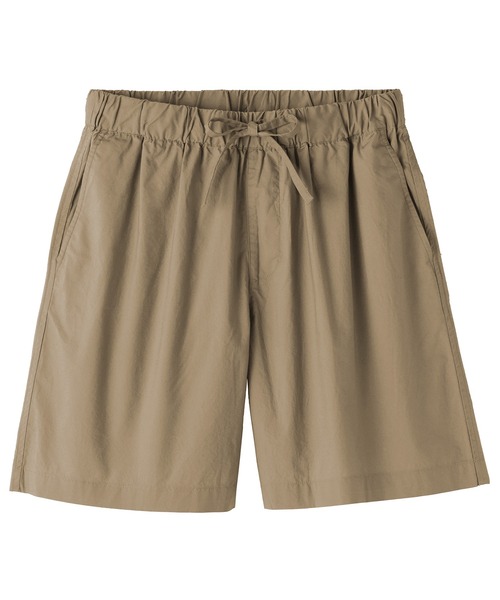 無印良品（ムジルシリョウヒン）の「婦人　洗いざらし　ブロードショートパンツ（その他パンツ・レディース・ブラック/ライトピンク/カーキ/ダークネイビー/キャメル/ベージュ・M/S/XL/L）」の19枚目の写真