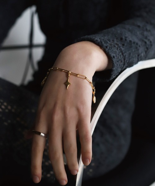 TEN.（テン）の「18KGP レクトチェーンブレスレット（ブレスレット・レディース・ゴールド・FREE）」の2枚目の写真