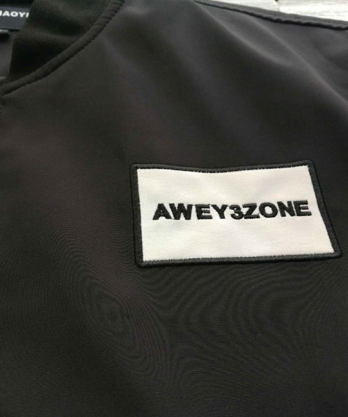 Dalfwin(ダールフィン)の「秋アウター ショート丈 AWEY3ZONEラベルデザインMA-1ブルゾン(MA-1・レディース・ブラック・LARGE/MEDIUM/X-LARGE)」の12枚目の写真