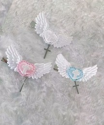 SHEPP（シープ）の「エンジェルヘアクリップ 3Pセット（バレッタ/ヘアクリップ）」