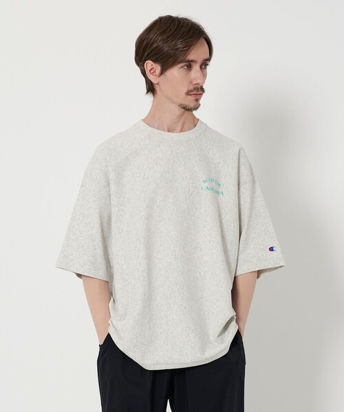 チャンピオン champion フロッキープリントTシャツ FREAK'S STORE（フリークスストア） tシャツ 限定展開 Champion