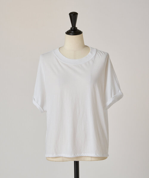 BEARDSLEY / ビアズリー 強撚さらっとショートTee 強撚さらっとショートTee | BEARDSLEY(ビアズリー)レディース
