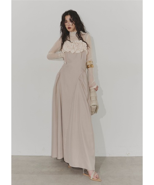 Flower gather dress（ワンピース）｜Chris TROIS.（クリス