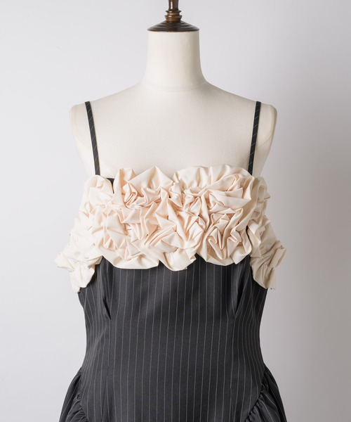 Flower gather dress（ワンピース）｜Chris TROIS.（クリス