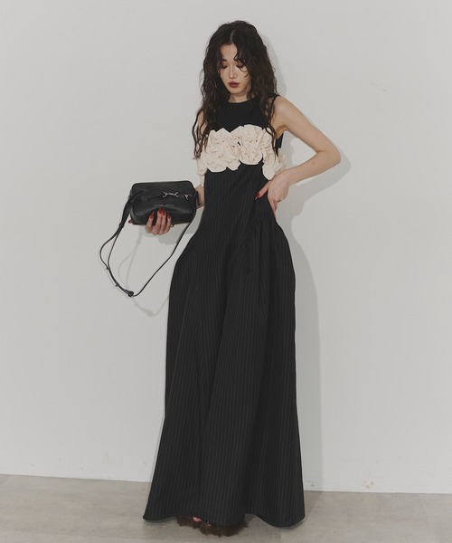 Flower gather dress（ワンピース）｜Chris TROIS.（クリス